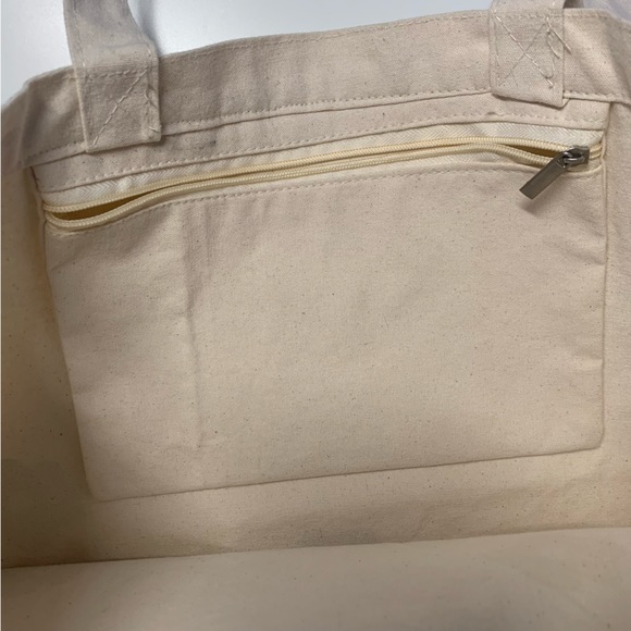 Dous Sage Green Flower Power Tote Bag - Picture 5 of 6